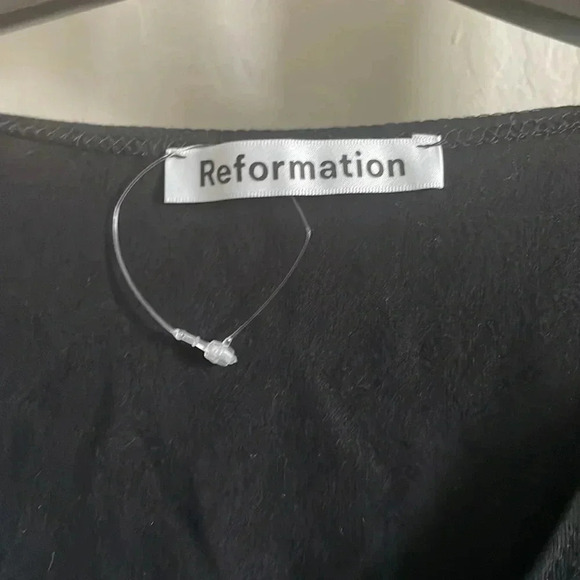 🆕 Reformation Cally Ruched Knit Dress - Picture 6 of 7